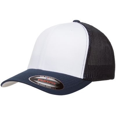 WHITE/NAVY WHITE/NAVY - Custom Ribbons Now