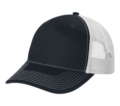 Rich Navy/ White Rich Navy/ White - Custom Ribbons Now