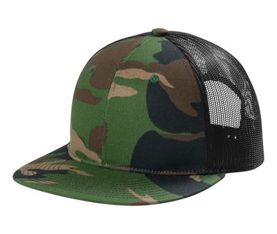 Woodland Camo/ Black Woodland Camo/ Black - Custom Ribbons Now