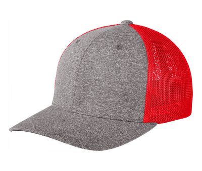 True Red/ Grey Heather True Red/ Grey Heather - Custom Ribbons Now