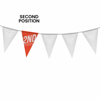 Second Position Design - Custom Ribbons Now