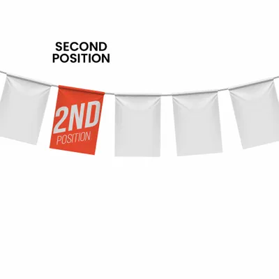 Second Position Design - Custom Ribbons Now