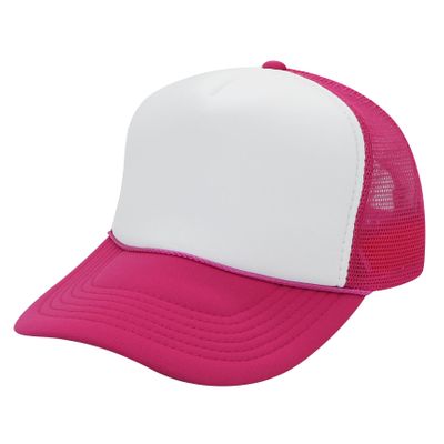 HOT PINK/WHITE HOT PINK/WHITE - Custom Ribbons Now