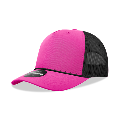 HOT PINK/BLACK HOT PINK/BLACK - Custom Ribbons Now