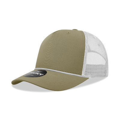 KHAKI/WHITE KHAKI/WHITE - Custom Ribbons Now