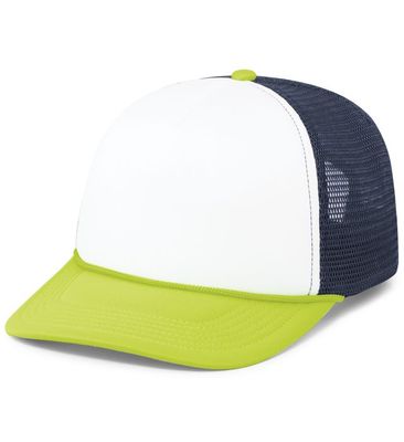 White/Navy/Chartruese White/Navy/Chartruese - Custom Ribbons Now