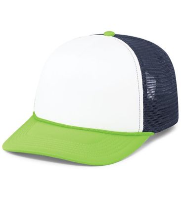 White/Navy/Neon Green White/Navy/Neon Green - Custom Ribbons Now