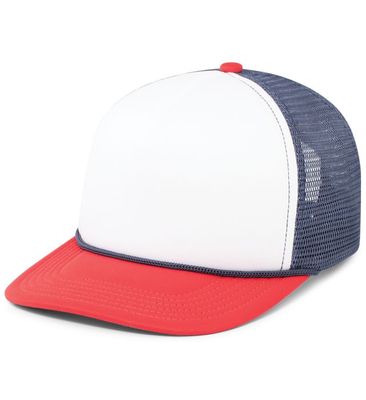 WHITE/NAVY/RED WHITE/NAVY/RED - Custom Ribbons Now