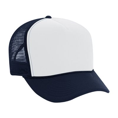 WHITE/NAVY WHITE/NAVY - Custom Ribbons Now