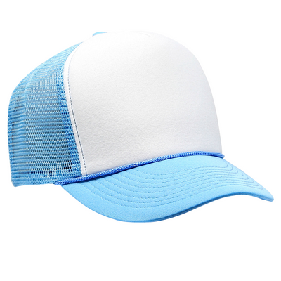 White/Columbia Blue White/Columbia Blue - Custom Ribbons Now