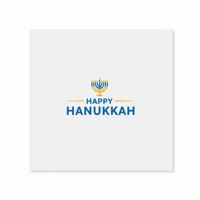 Hanukkah Napkins - Custom Ribbons Now