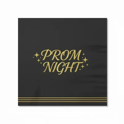 Prom Napkins - Custom Ribbons Now