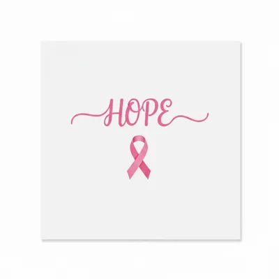 Breast Cancer Awareness Napkins - Custom Ribbons Now