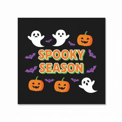Halloween Napkins - Custom Ribbons Now