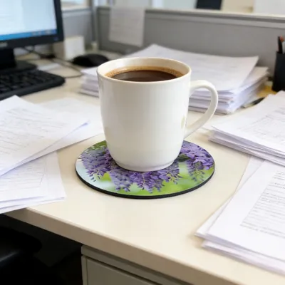 Foam Coasters - Custom Ribbons Now