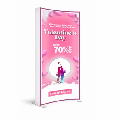 SEG Curved Lit Display - Custom Ribbons Now