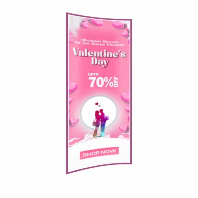 SEG Curved Lit Display Graphics - Custom Ribbons Now