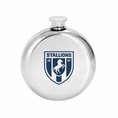 Round Hip Flasks - Custom Ribbons Now