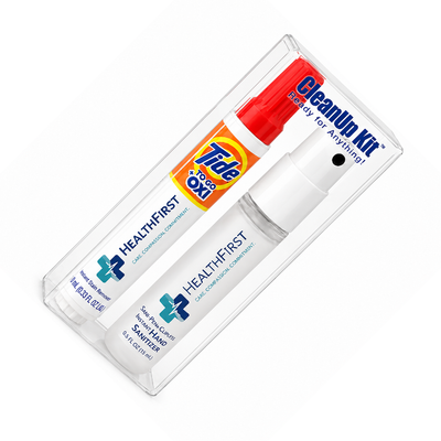 CleanUp Kit - Tide® to Go + Oxi and Sani-Pen® Clipless™ Travel Kits