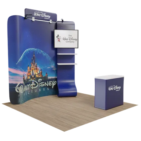 10' x 10' Trade Show Displays - Custom Ribbons Now