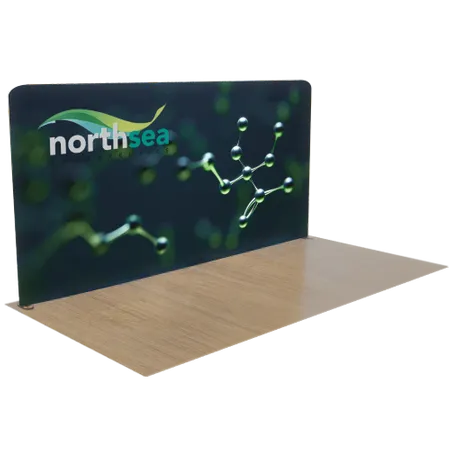 6,1 m Displays Voor Handelsbeurzen - Custom Ribbons Now