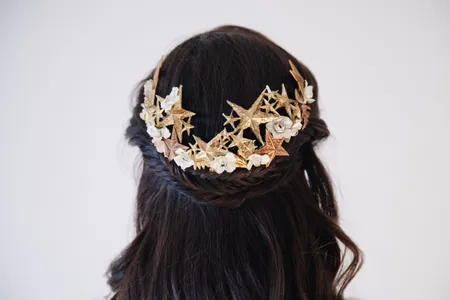 How to Make a Ribbon Rosette Headband Step by Step
