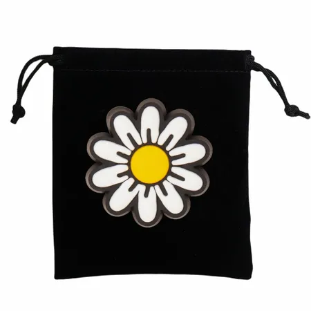 Black Velvet Bag - Custom Ribbons Now