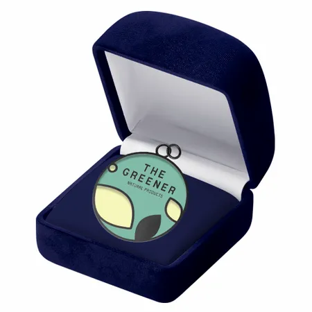 Blue Velvet Box - Custom Ribbons Now