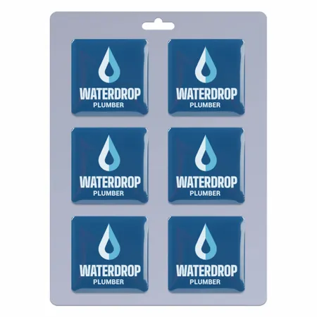 6 pack_Square Lapel Pin 1.25 inch - Custom Ribbons Now