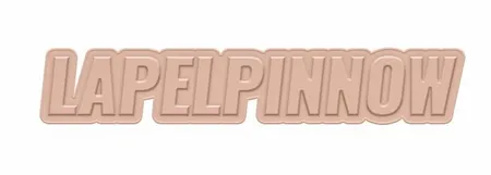 Glossy Rose Gold Plating - Custom Ribbons Now