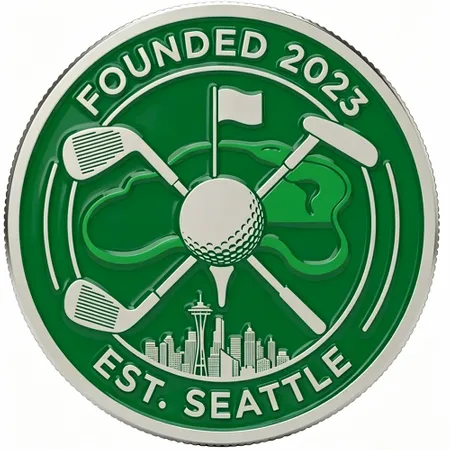 Soft Enamel Ball Marker - Custom Ribbons Now