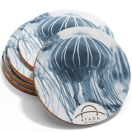 Fiberboard Coasters - Custom Ribbons Now