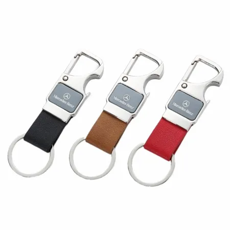 Fashion Laser Cut Leather Keychain Fashion Laser Cut Leather Keychain - Custom Ribbons Now