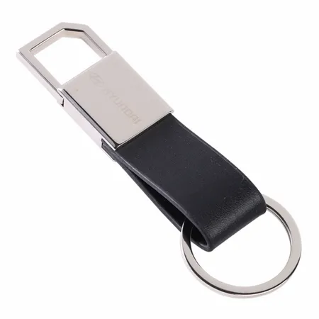 Sturdy Ring Leather Keychain Sturdy Ring Leather Keychain - Custom Ribbons Now