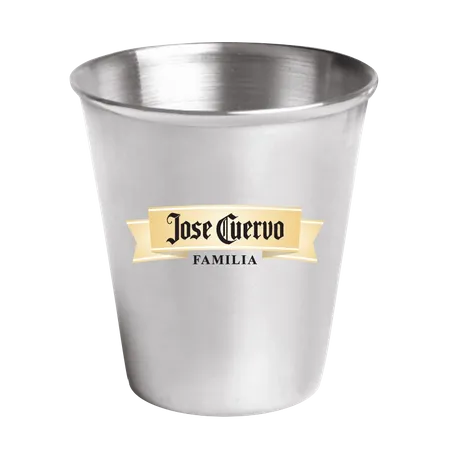 Metal Shot Glasses - Custom Ribbons Now