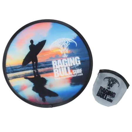 Collapsible Nylon Frisbee 9.8 inch - Custom Ribbons Now