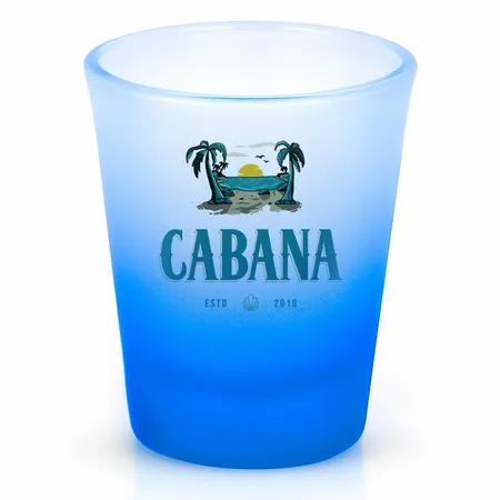 Frosted - Soft Shot Glass - Custom Ribbons Now