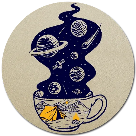 Soft Diatom Absorbent Coaster - Custom Ribbons Now