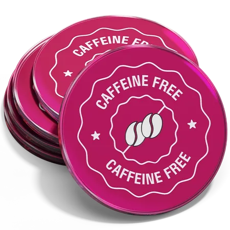 Colorful Acrylic Coaster - Custom Ribbons Now