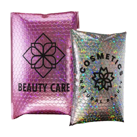 Custom Holographic Bubble Mailer - Custom Ribbons Now