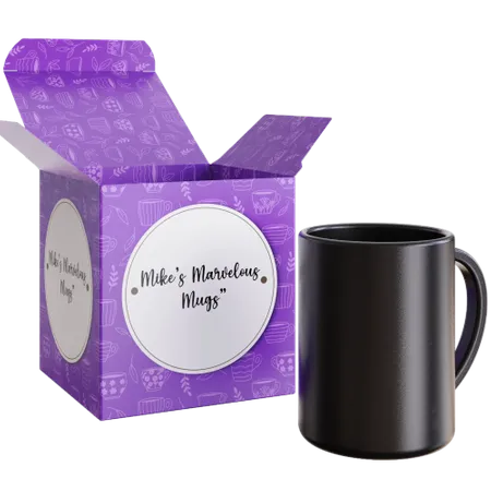 Custom Mug Box - Custom Ribbons Now