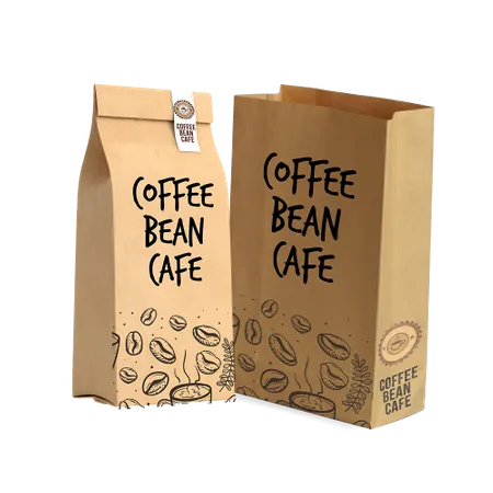 Kraft Paper Food Bag - Custom Ribbons Now