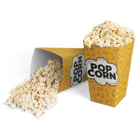 Popcorn Box - Custom Ribbons Now