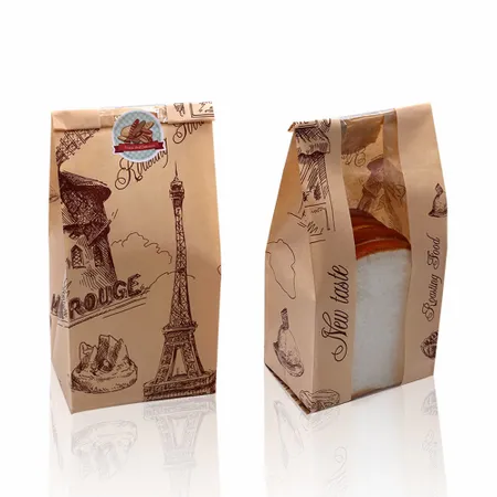 Bread Bag With Window - Custom Ribbons Now