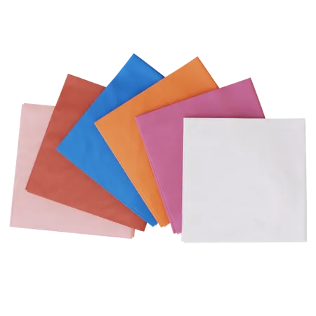 Blank Beverage Napkin - Custom Ribbons Now