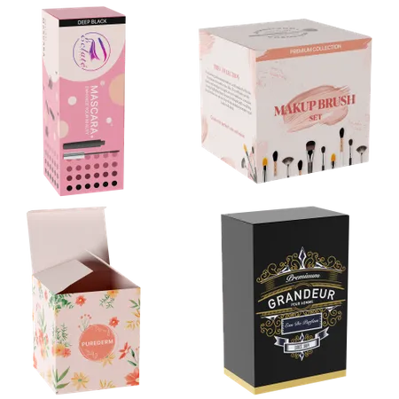 Custom Beauty Product Box - Custom Ribbons Now