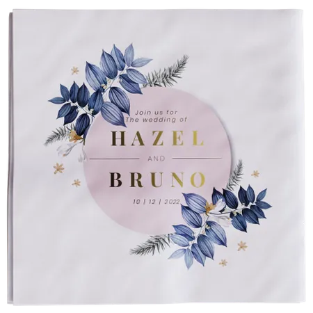 Custom Dinner Napkin - Custom Ribbons Now