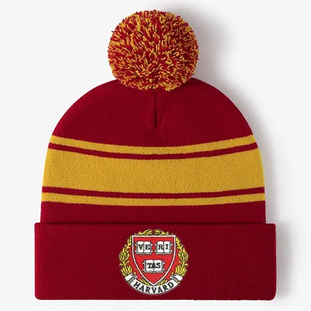 Genteel Bobble Acrylic Fiber Beanies - Custom Ribbons Now
