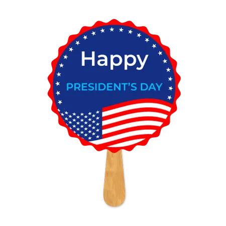 Political Hand Fans - Custom Ribbons Now