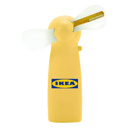 Lightup Message Hand Fans - Custom Ribbons Now